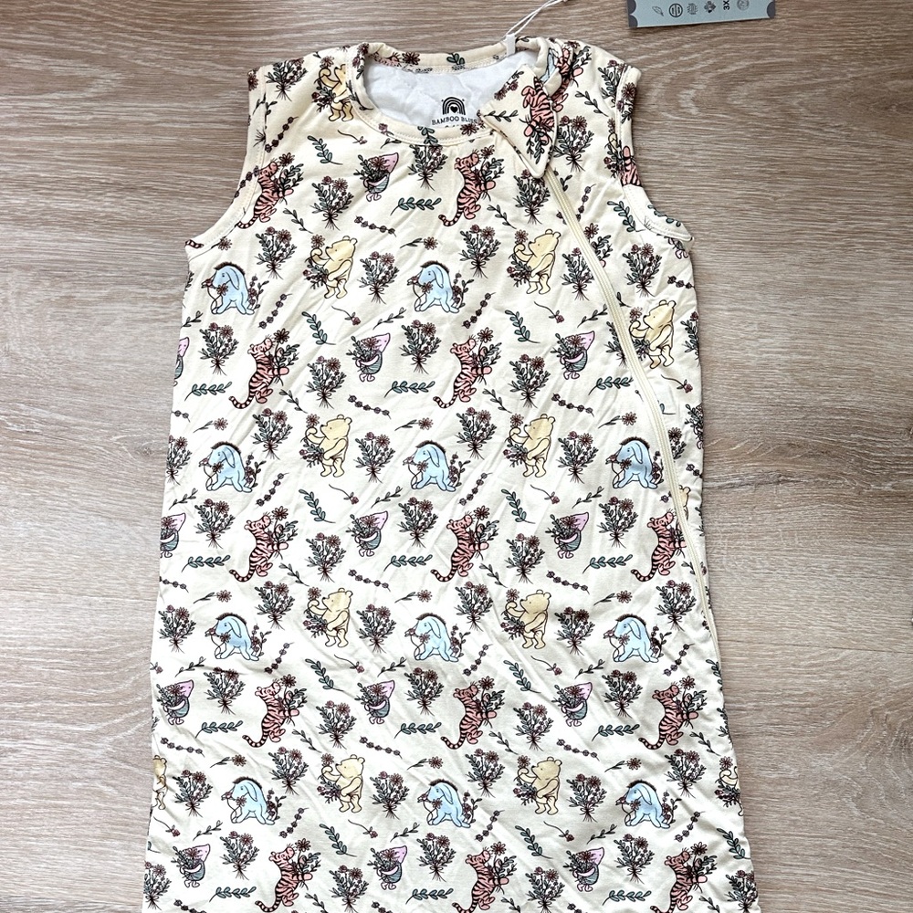 Winne the Pooh Bamboo Sleep Sack 6-18 NWT